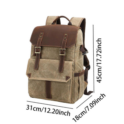 Jeko | Customizable Canvas Camera Backpack