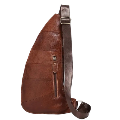 Beckett | Vintage Leather Chest Sling Bag