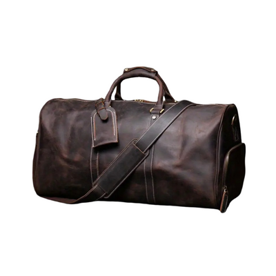 Montgomery | Genuine Top-Layer Cowhide Duffel Crossbody Bag