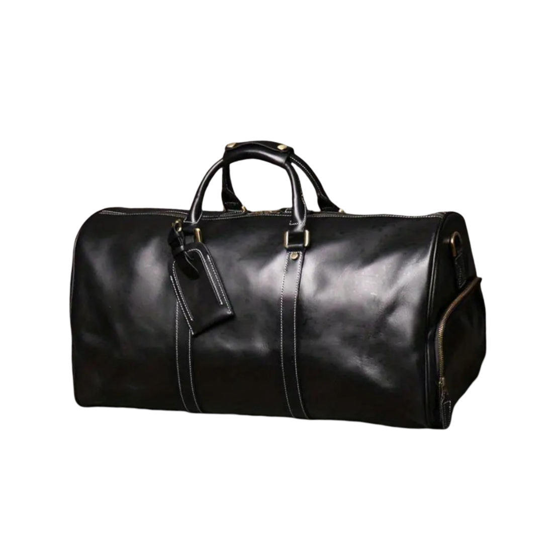 Montgomery | Genuine Top-Layer Cowhide Duffel Crossbody Bag