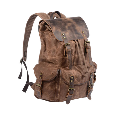 Crosby | Waterproof Retro Canvas Laptop Backpack