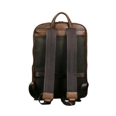 Bennett | Full-Grain Leather “Professor” Laptop Backpack