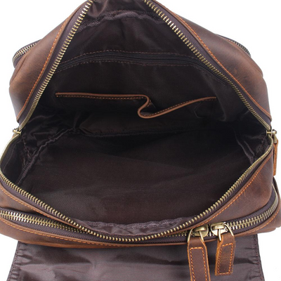 Biefeld | Vintage-Style Leather Rucksack for Everyday Use