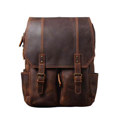 Biefeld | Vintage-Style Leather Rucksack for Everyday Use