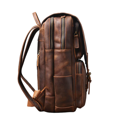 Biefeld | Vintage-Style Leather Rucksack for Everyday Use