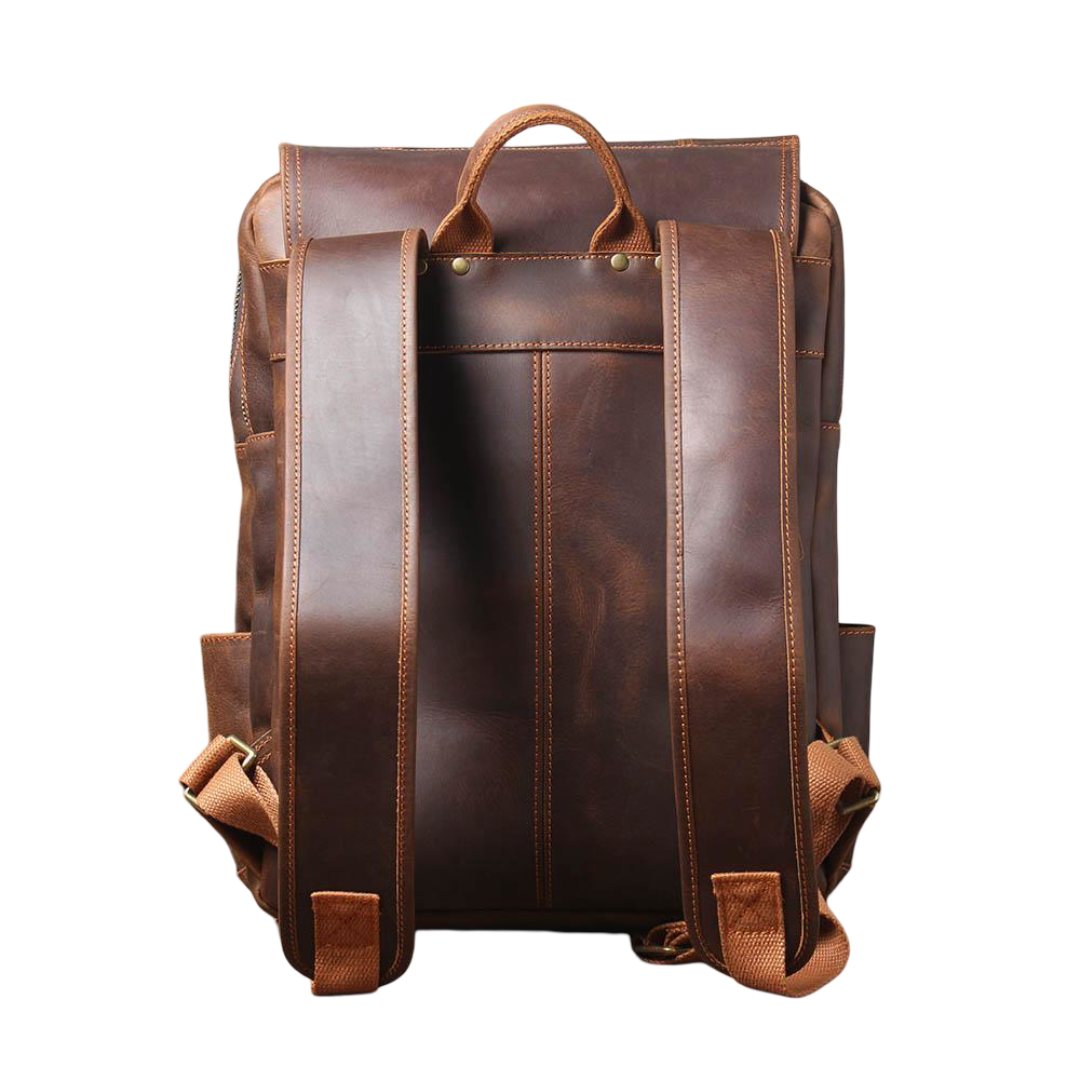 Biefeld | Vintage-Style Leather Rucksack for Everyday Use