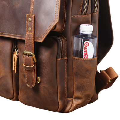 Biefeld | Vintage-Style Leather Rucksack for Everyday Use