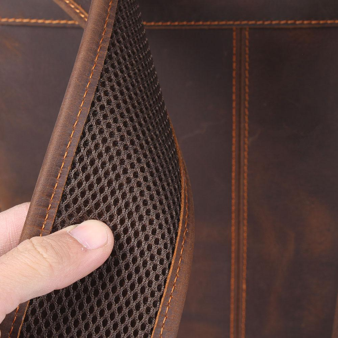 Biefeld | Vintage-Style Leather Rucksack for Everyday Use