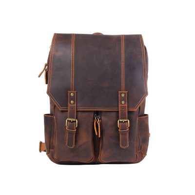 Biefeld | Vintage-Style Leather Rucksack for Everyday Use
