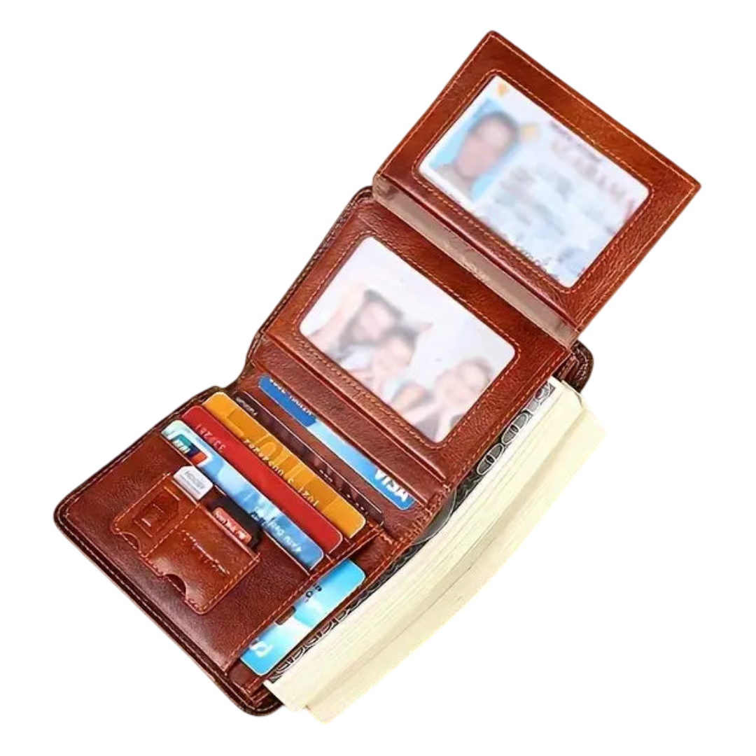 Ben | Slim RFID Leather Wallet for Men