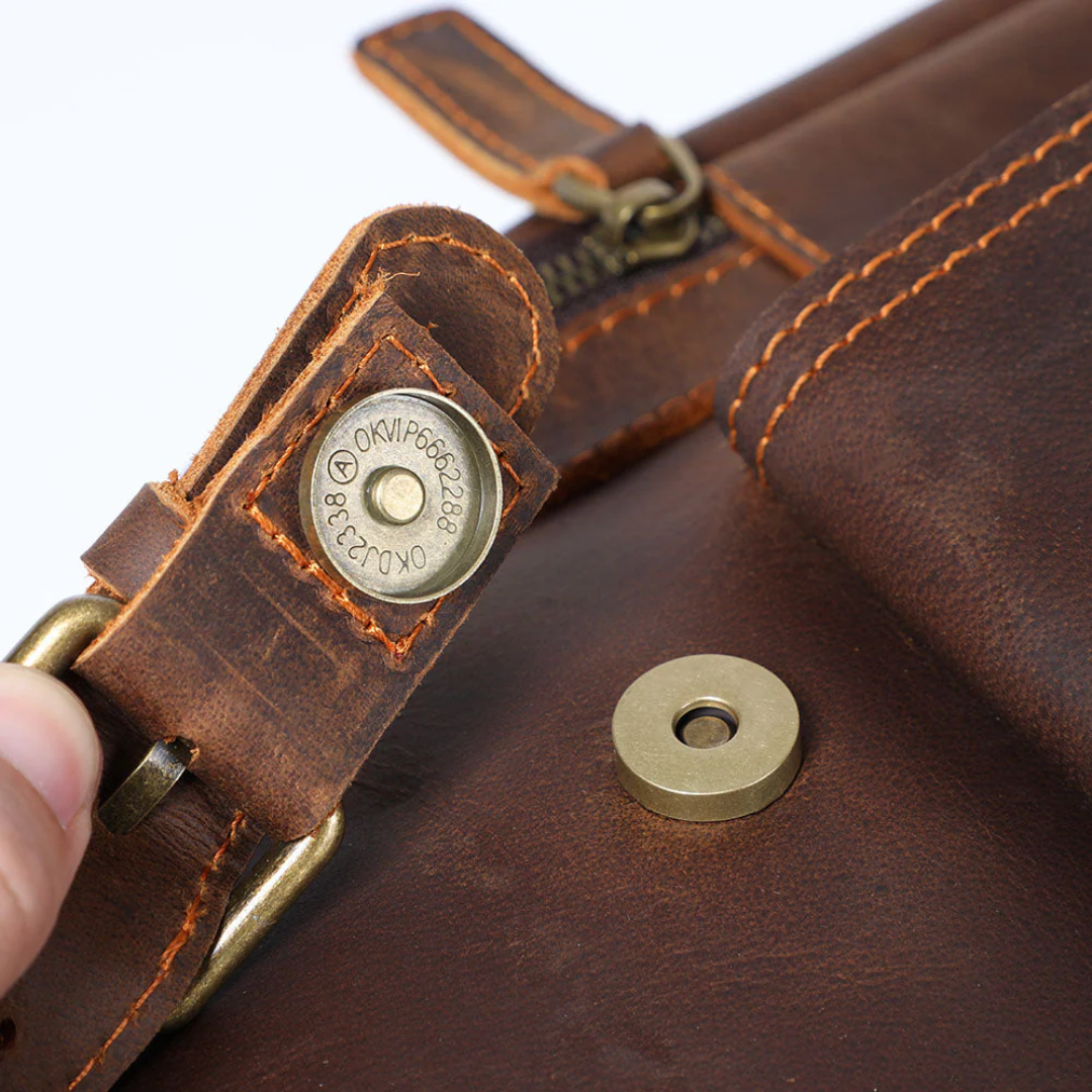 Ellison | Leather Laptop Backpack for Everyday Commute