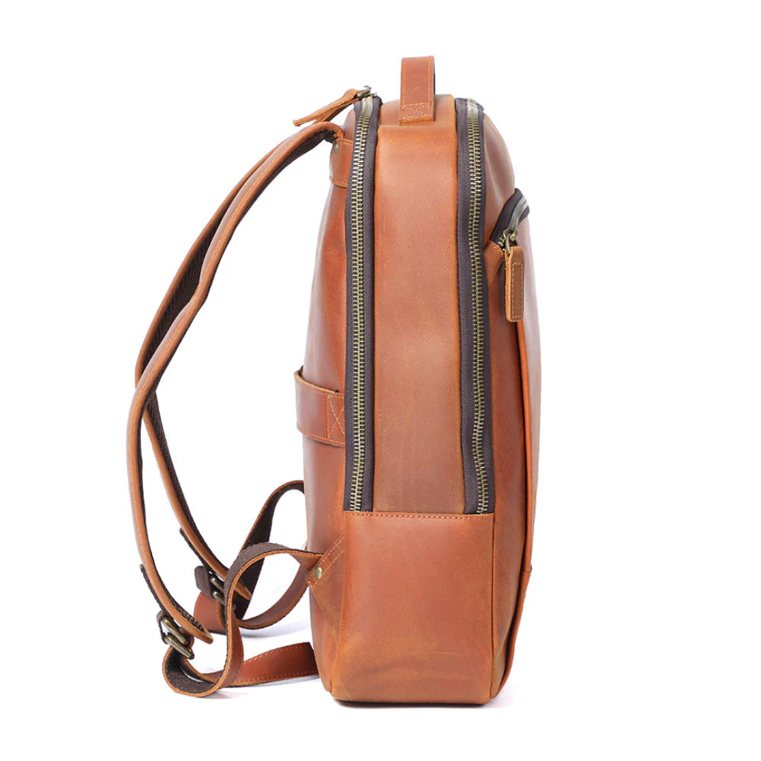 Archer | Leather Laptop Rucksack