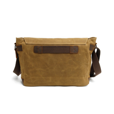 Drake | Waxed Accent Leather | Shoulder Bag