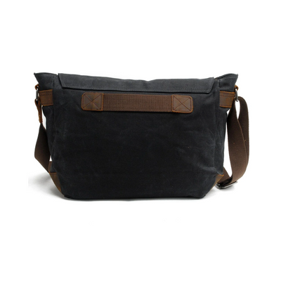Drake | Waxed Accent Leather | Shoulder Bag