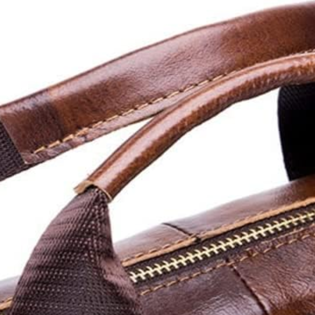 Anthony | Modern Leather Briefcase | Crossbody Bag