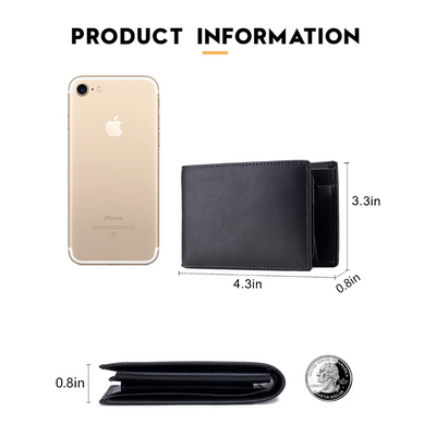 Sebastian | Two-Tone Leather Bifold | Wallet