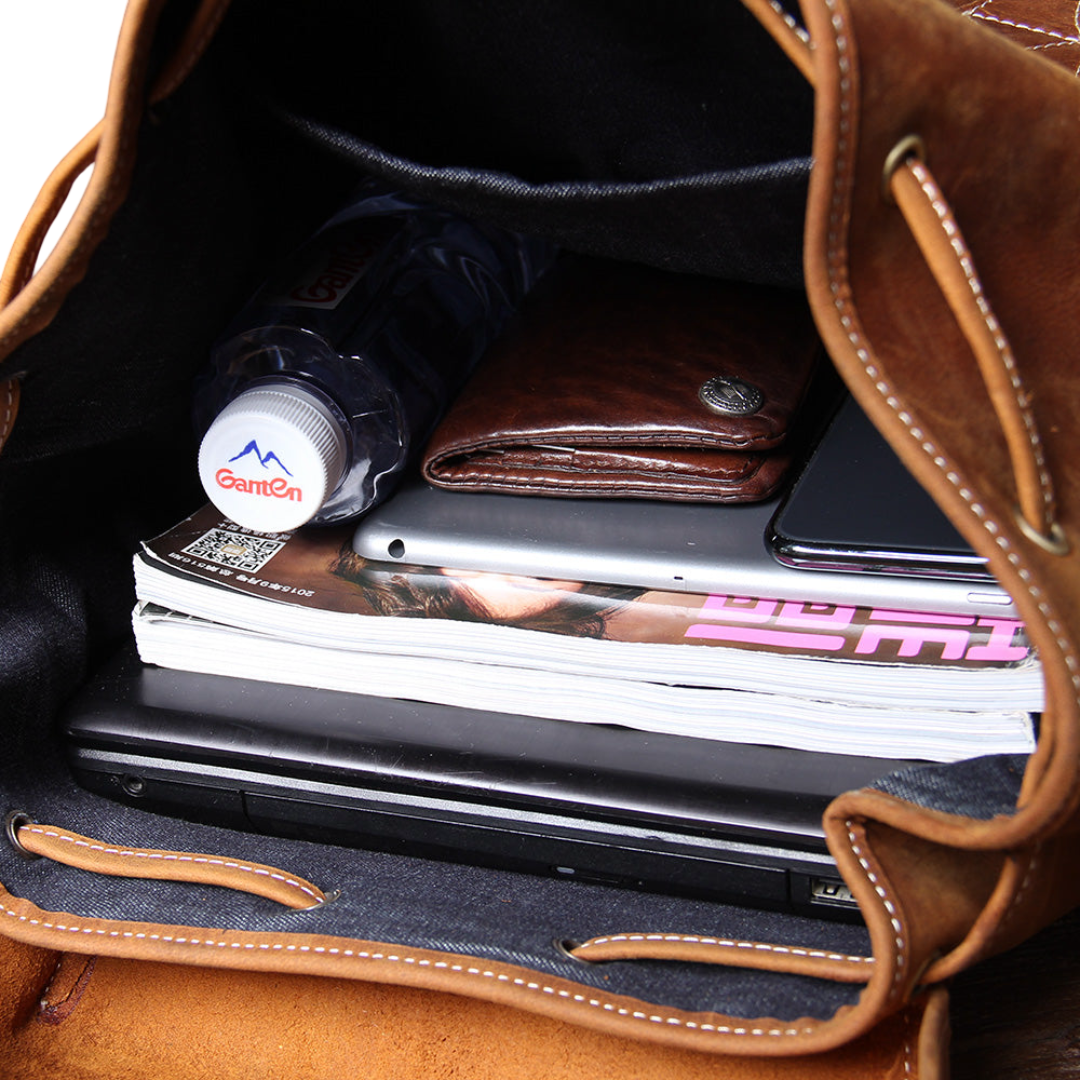 Robert | Vintage Organized Leather | Backpack