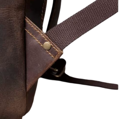 Mike | Vintage Buckle Leather | Backpack