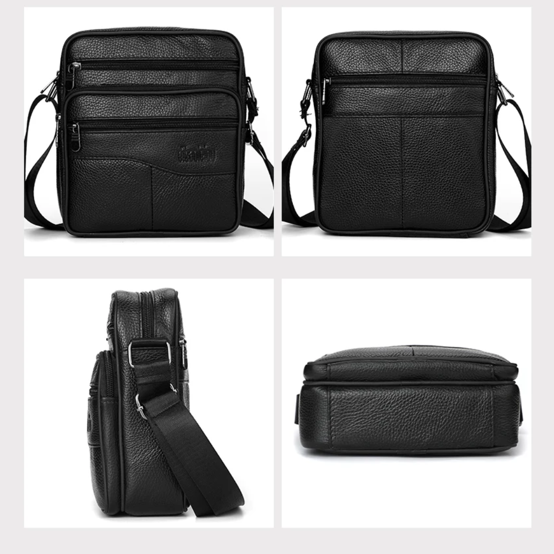 Arlo | Leather Multifunctional Shoulder Bag for Men