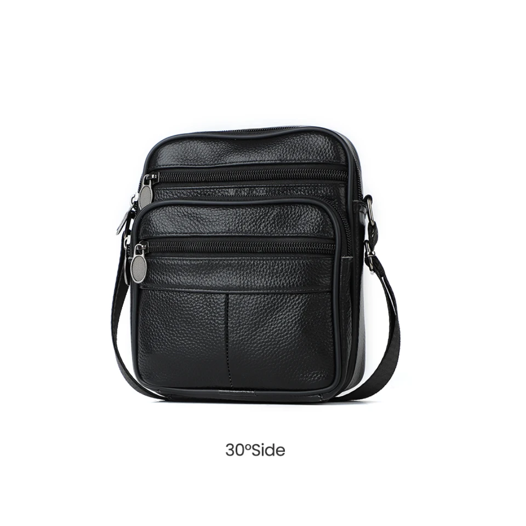 Griffin | Leather Business Crossbody Bag for Men