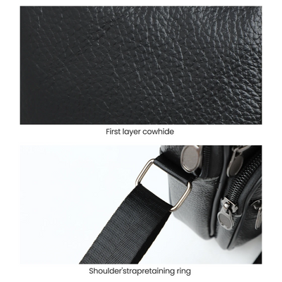 Griffin | Leather Business Crossbody Bag for Men