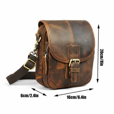 Damon | Genuine Leather Shoulder Bag for Men