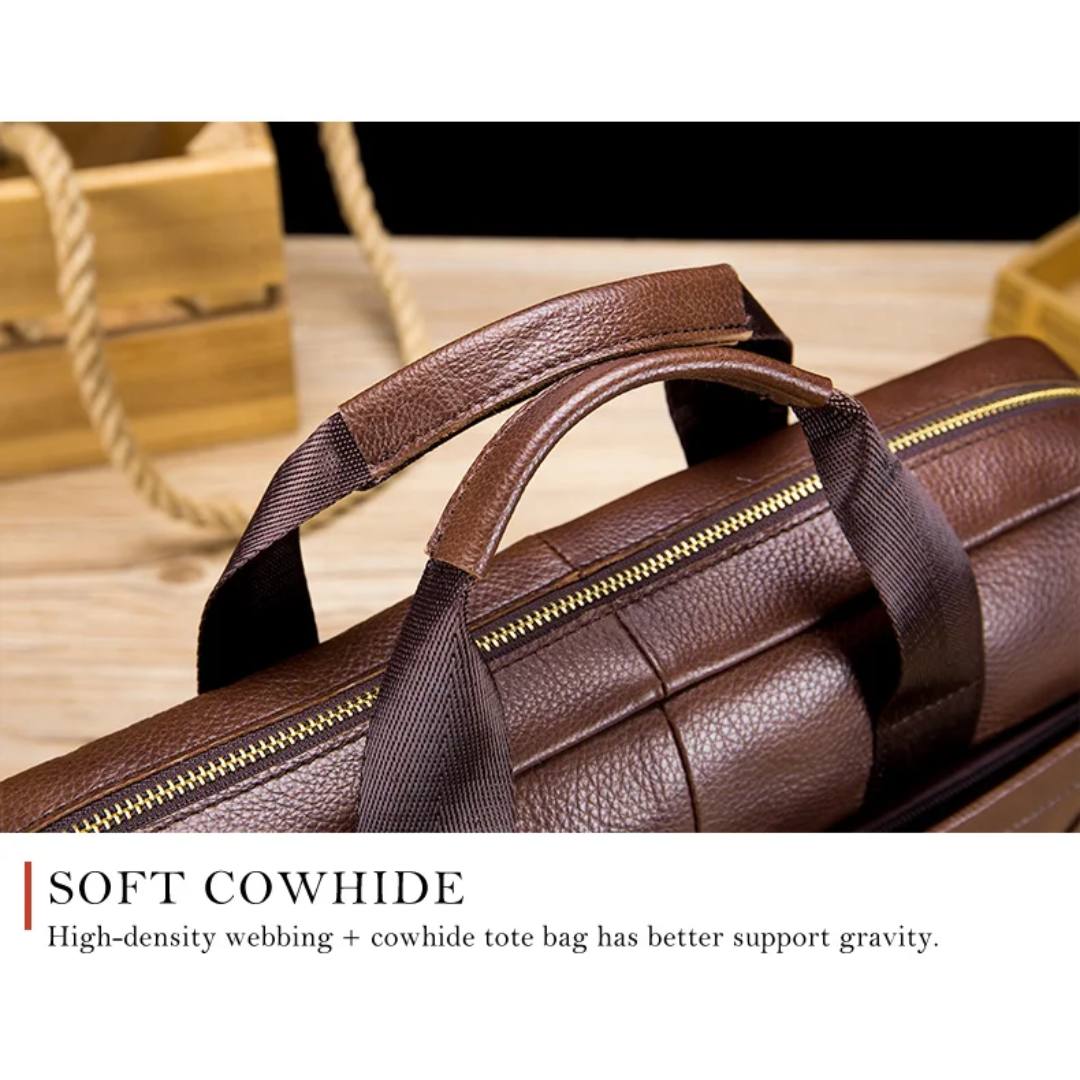 Harrison | Executive Leather Briefcase for Work & Travel
