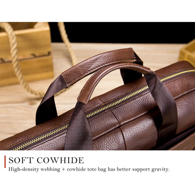 Harrison | Executive Leather Briefcase for Work & Travel
