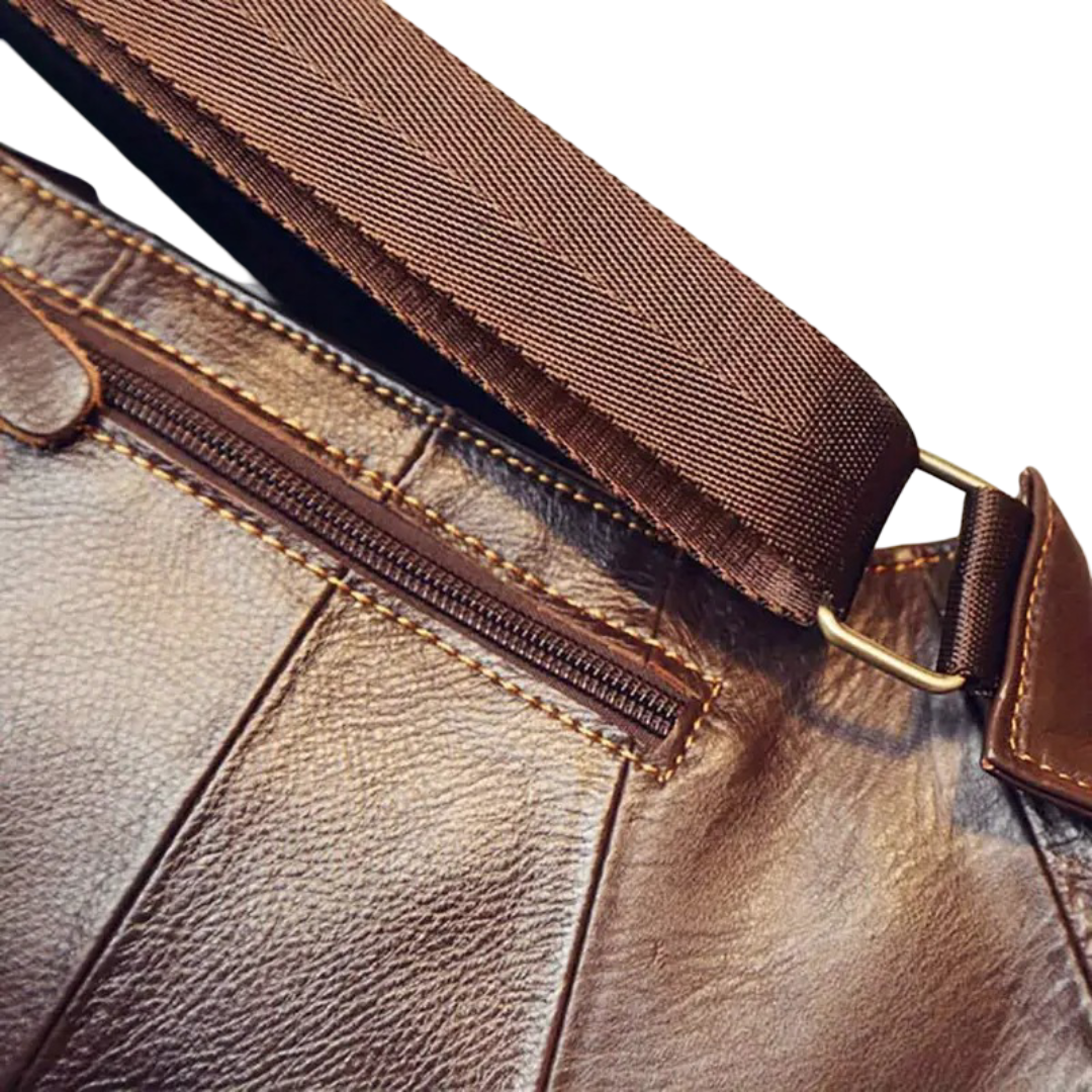 Malric | Hands-Free Lightweight Leather Sling Bag