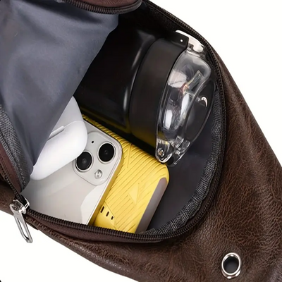 Joren | Compact Sling Bag with Multi-Zip Storage